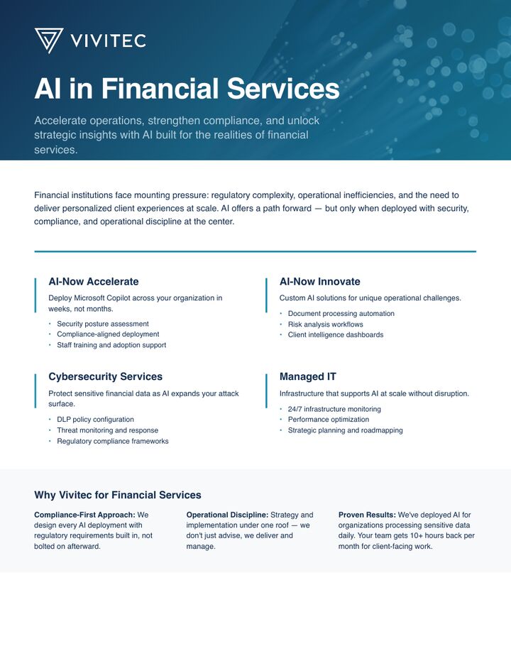 AI in Financial Services